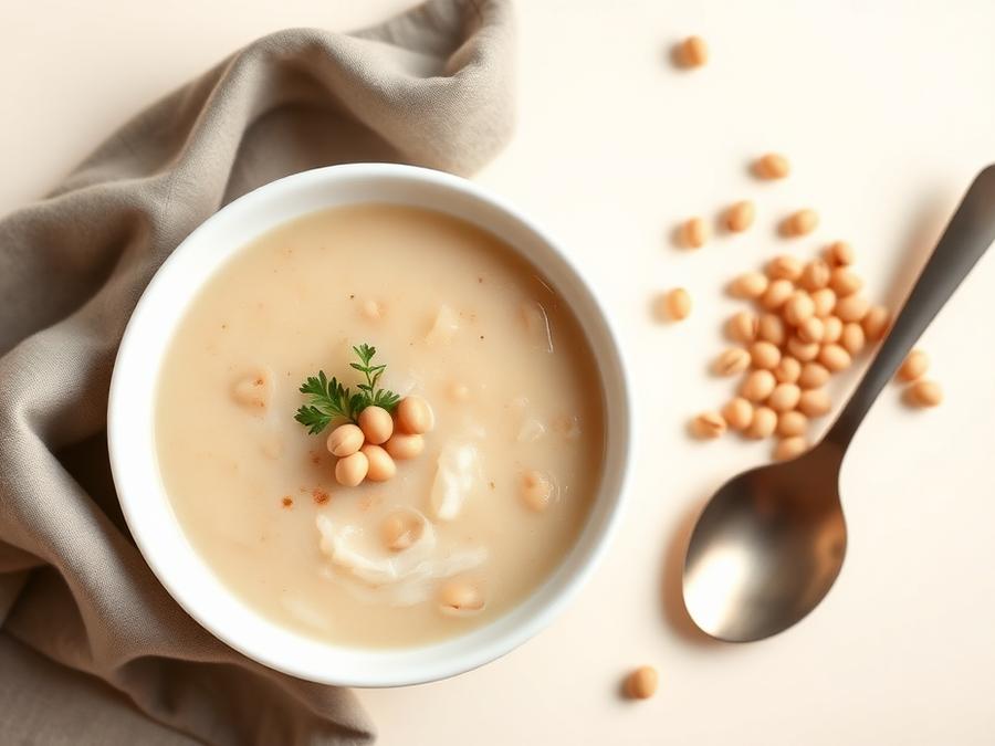 Ilustrasi hidangan Bubur Kedelai