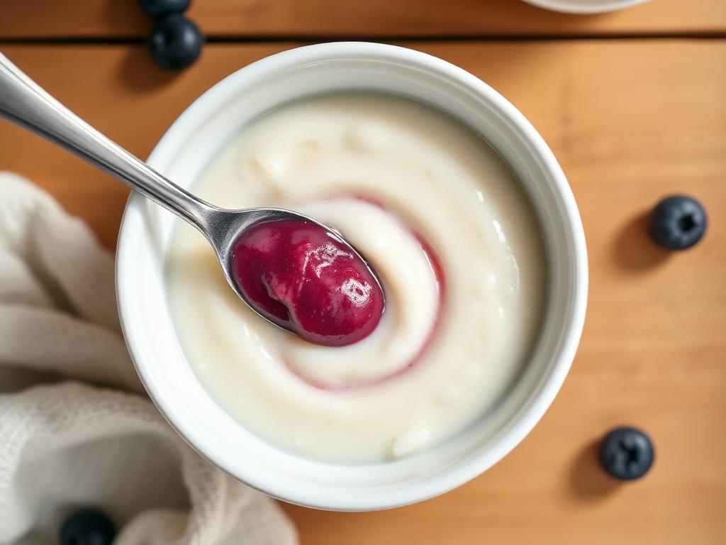 Ilustrasi hidangan Puding Nasi